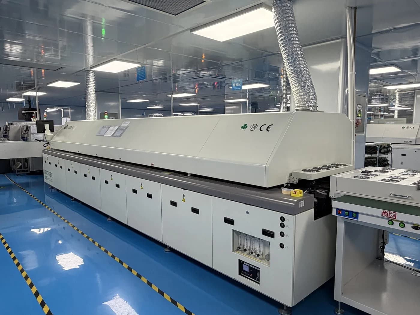 Reflow-Ofen mit Stickstoff — SMT-Werk Shenzhen
