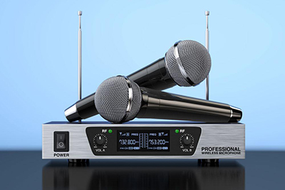 Drahtlose 2.4-GHz-Mikrofone