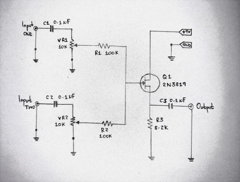 Audio-Circuit-Mixer: 3